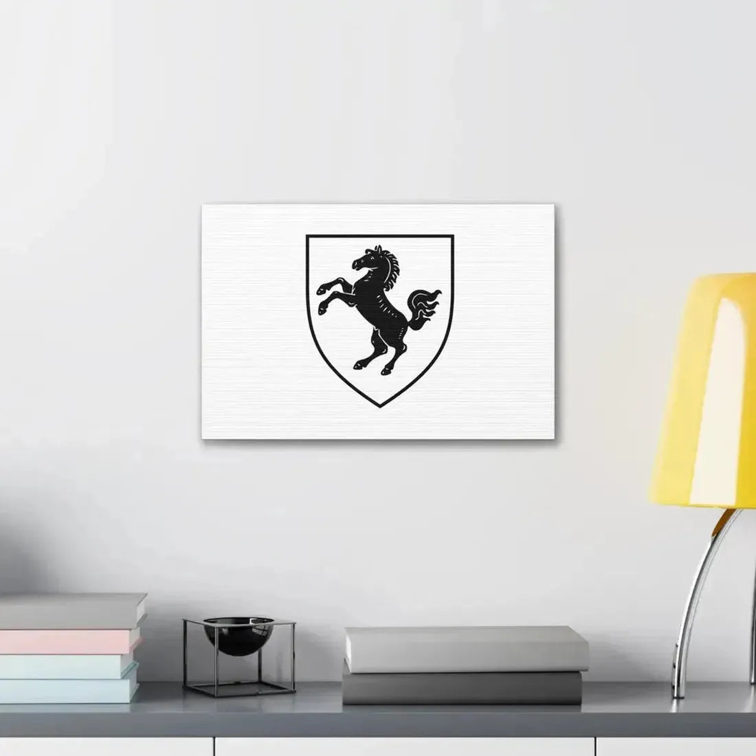 Flag of Herford Germany - Canvas Wall Art - The Sticker Space