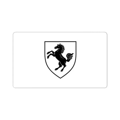 Flag of Herford Germany - STICKER Vinyl Kiss-Cut Decal 3 Inch White - The Sticker Space
