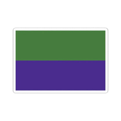 Flag of Hermann Missouri (United States) STICKER Vinyl Kiss-Cut Decal 2 Inch White - The Sticker Space