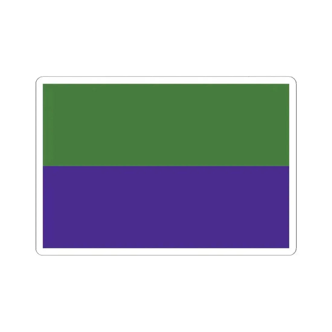 Flag of Hermann Missouri (United States) STICKER Vinyl Kiss-Cut Decal 6 Inch White - The Sticker Space