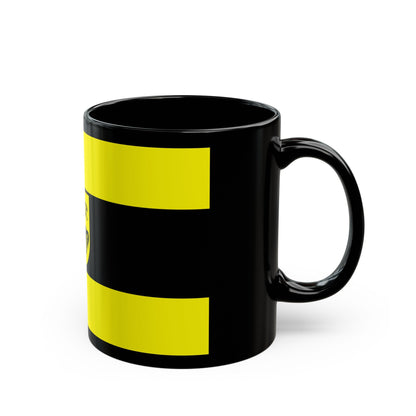 Flag of Herne Germany - Black Coffee Mug-The Sticker Space