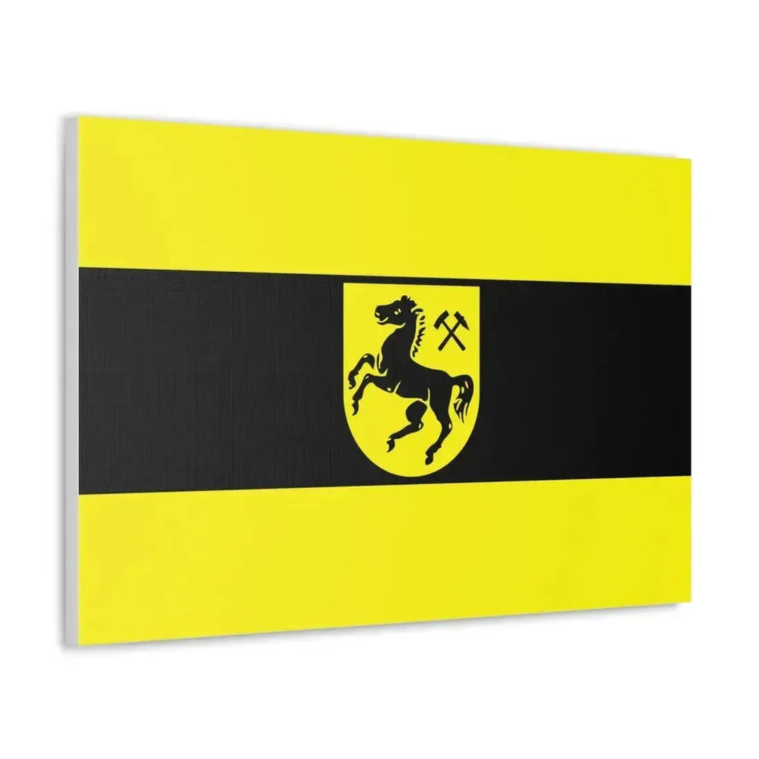Flag of Herne Germany - Canvas Wall Art - The Sticker Space