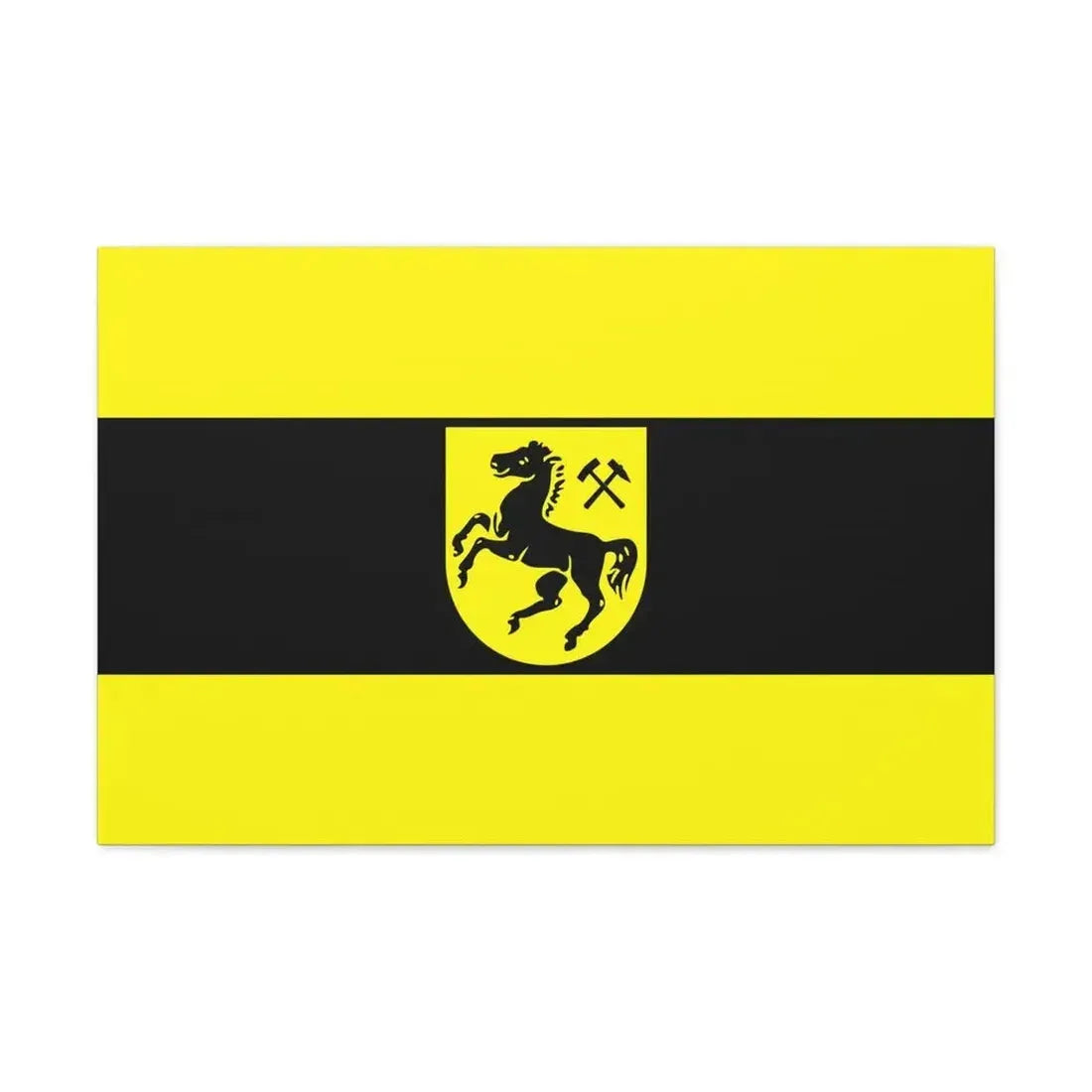 Flag of Herne Germany - Canvas Wall Art - The Sticker Space
