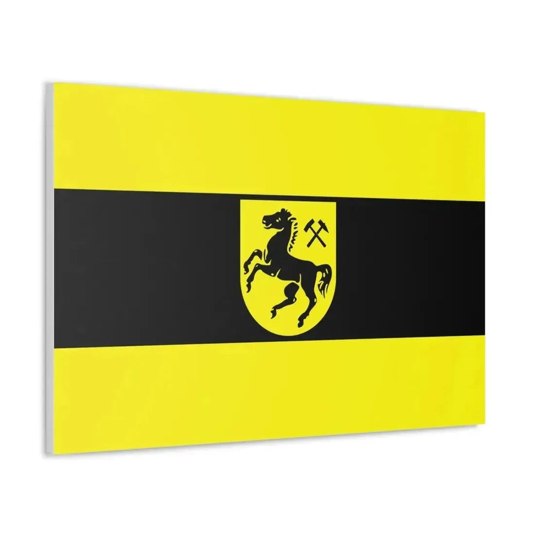 Flag of Herne Germany - Canvas Wall Art - The Sticker Space