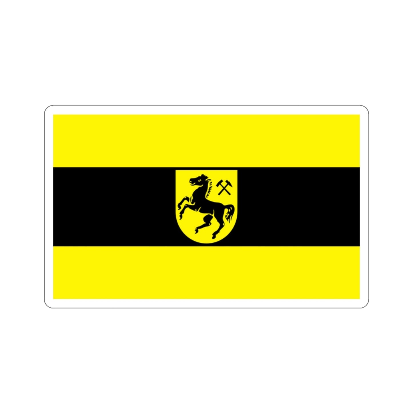 Flag of Herne Germany STICKER Vinyl Die-Cut Decal-2 Inch-The Sticker Space