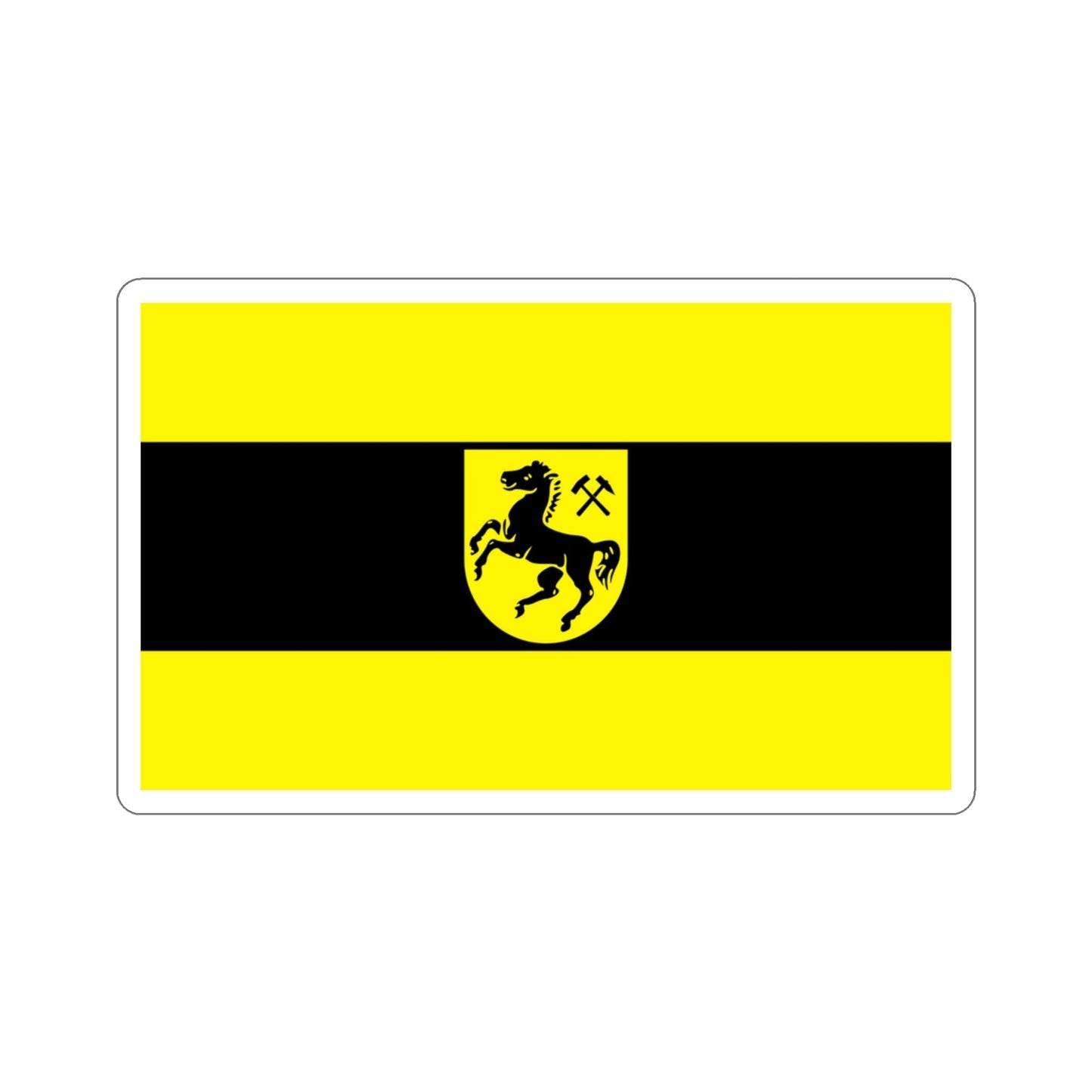 Flag of Herne Germany STICKER Vinyl Die-Cut Decal-3 Inch-The Sticker Space