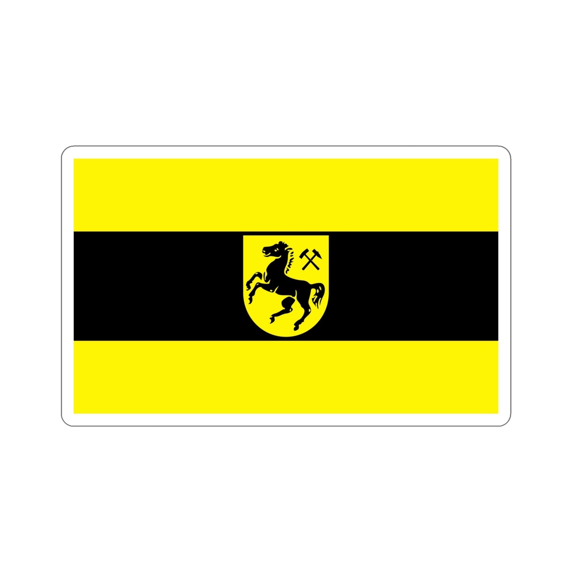 Flag of Herne Germany STICKER Vinyl Die-Cut Decal-6 Inch-The Sticker Space