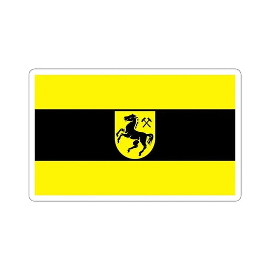 Flag of Herne Germany STICKER Vinyl Die-Cut Decal 6 Inch - The Sticker Space