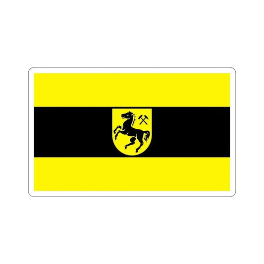 Flag of Herne Germany STICKER Vinyl Die-Cut Decal 6 Inch - The Sticker Space
