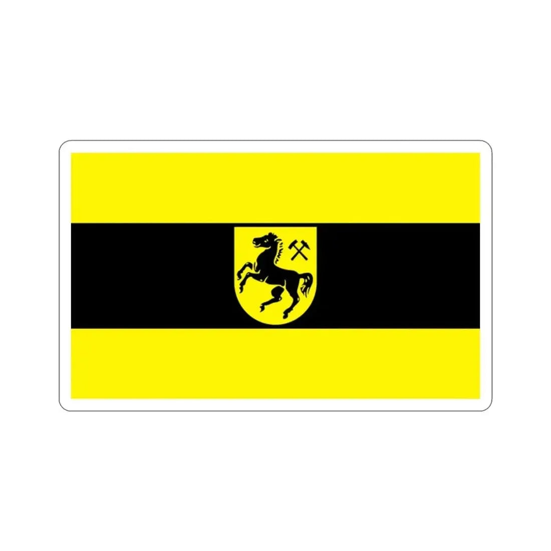 Flag of Herne Germany STICKER Vinyl Die-Cut Decal - The Sticker Space