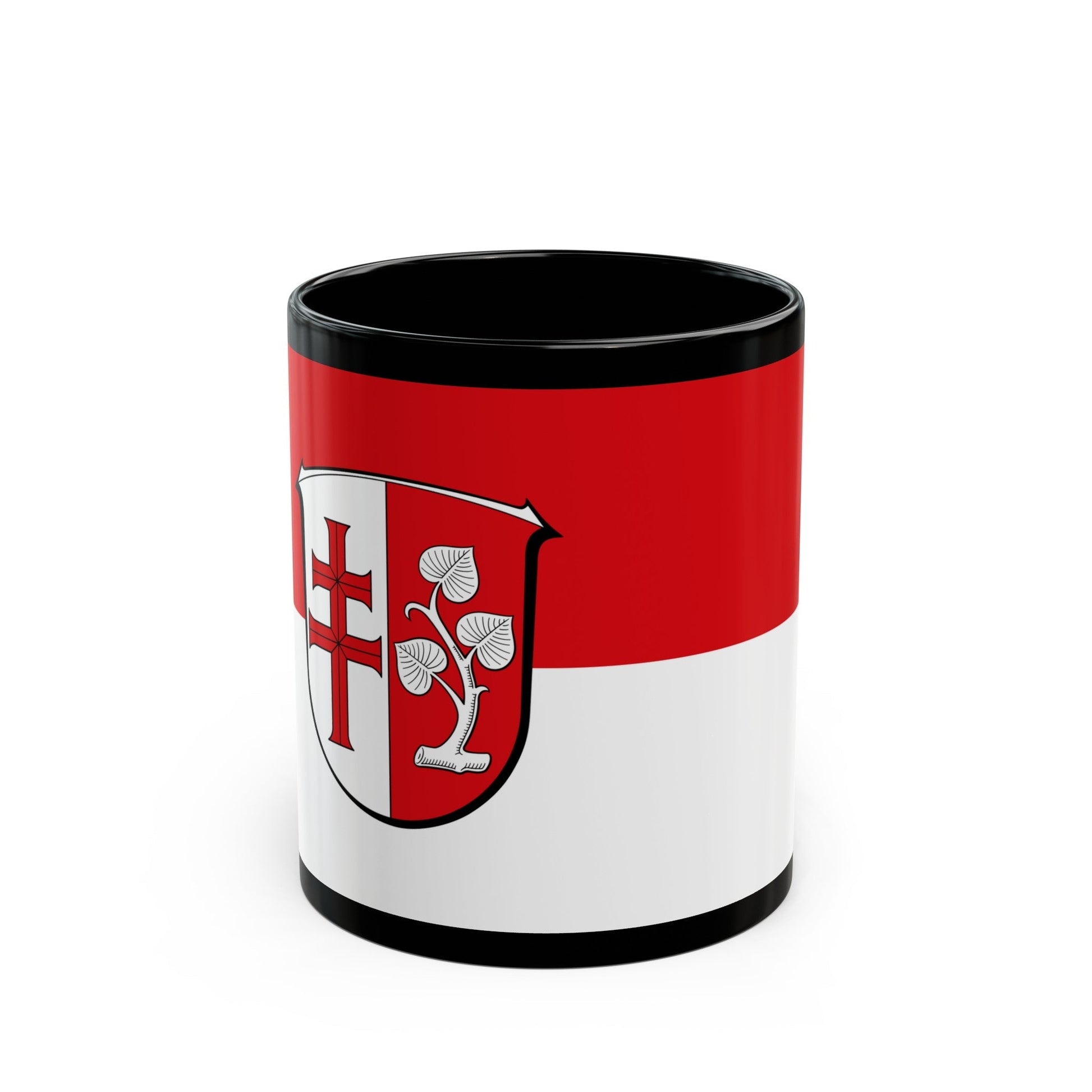 Flag of Hersfeld Rotenburg Germany - Black Coffee Mug-11oz-The Sticker Space