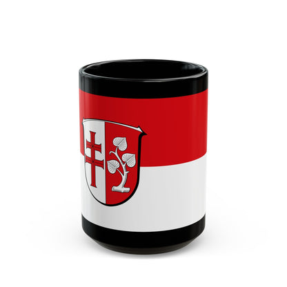 Flag of Hersfeld Rotenburg Germany - Black Coffee Mug-15oz-The Sticker Space