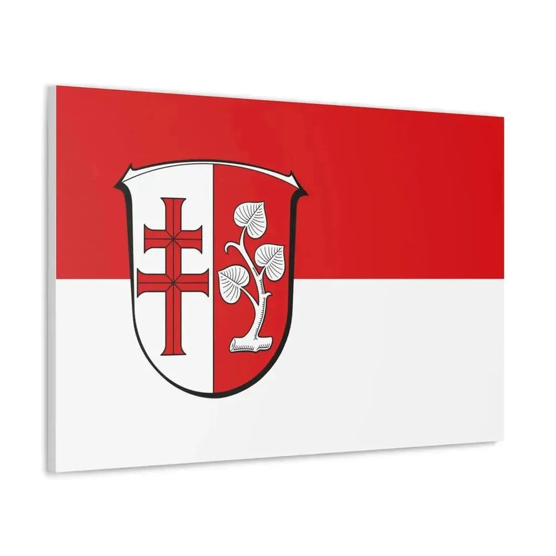 Flag of Hersfeld Rotenburg Germany - Canvas Wall Art - The Sticker Space