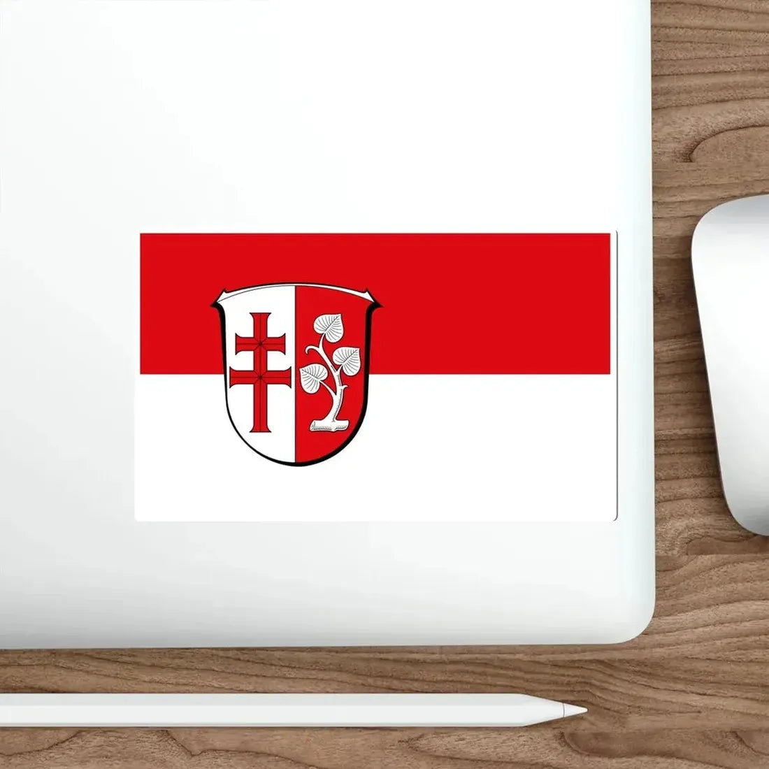 Flag of Hersfeld Rotenburg Germany STICKER Vinyl Die-Cut Decal - The Sticker Space