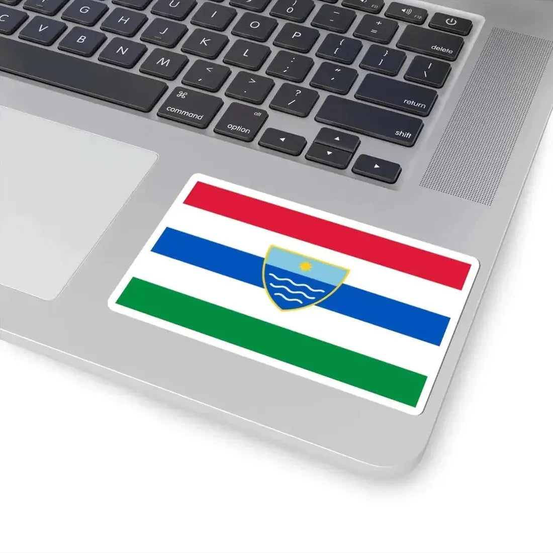 Flag of Herzegovina-Neretva (Bosnia and Herzegovina) STICKER Vinyl Kiss-Cut Decal - The Sticker Space