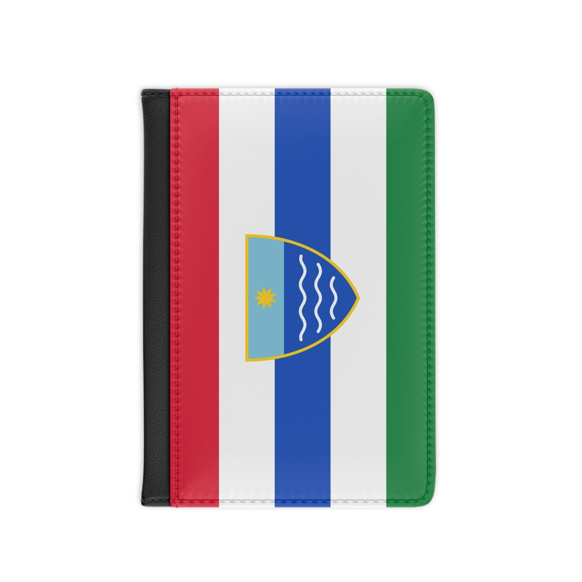 Flag of Herzegovina Neretva Canton Bosnia and Herzegovina - Passport Holder-3.9" x 5.8"-The Sticker Space