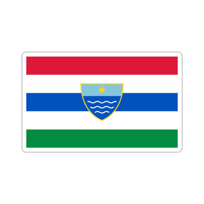 Flag of Herzegovina Neretva Canton Bosnia and Herzegovina STICKER Vinyl Die-Cut Decal-2 Inch-The Sticker Space