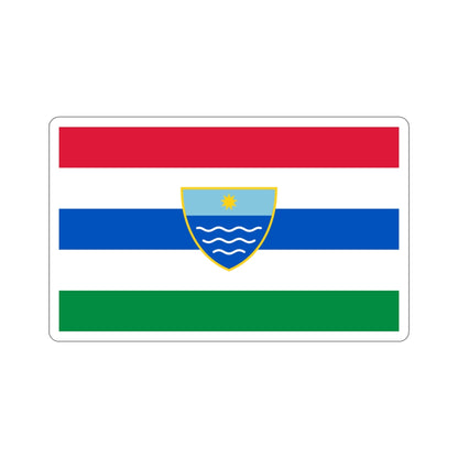 Flag of Herzegovina Neretva Canton Bosnia and Herzegovina STICKER Vinyl Die-Cut Decal-3 Inch-The Sticker Space