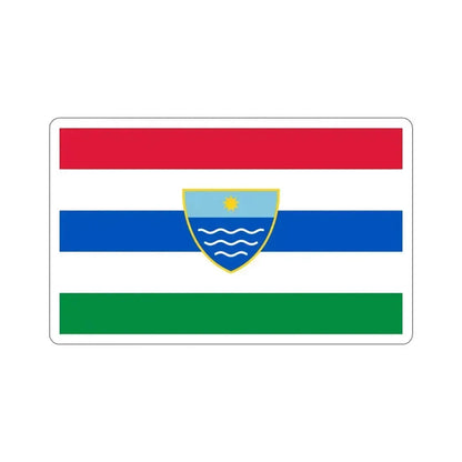 Flag of Herzegovina Neretva Canton Bosnia and Herzegovina STICKER Vinyl Die-Cut Decal 4 Inch - The Sticker Space