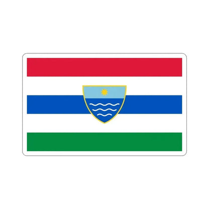 Flag of Herzegovina Neretva Canton Bosnia and Herzegovina STICKER Vinyl Die-Cut Decal 5 Inch - The Sticker Space