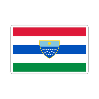 Flag of Herzegovina Neretva Canton Bosnia and Herzegovina STICKER Vinyl Die-Cut Decal-6 Inch-The Sticker Space