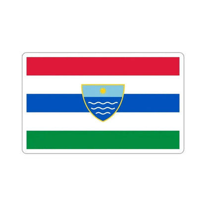 Flag of Herzegovina Neretva Canton Bosnia and Herzegovina STICKER Vinyl Die-Cut Decal - The Sticker Space
