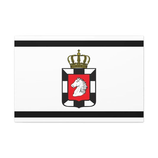 Flag of Herzogtum Lauenburg Germany - Canvas Wall Art 36" x 24" 1.25" - The Sticker Space