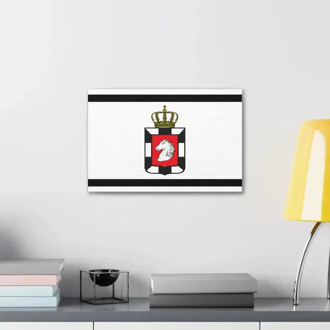 Flag of Herzogtum Lauenburg Germany - Canvas Wall Art - The Sticker Space