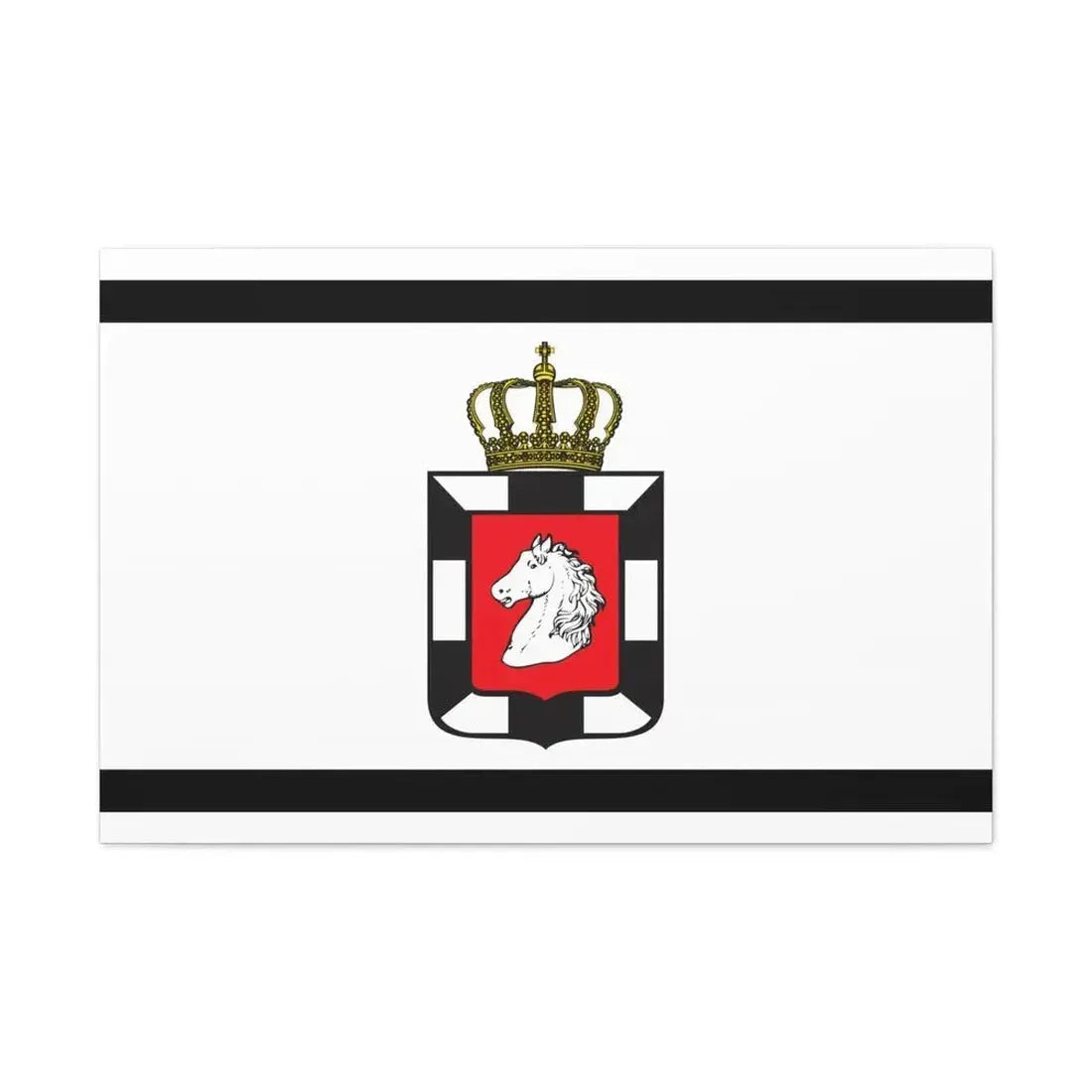 Flag of Herzogtum Lauenburg Germany - Canvas Wall Art - The Sticker Space