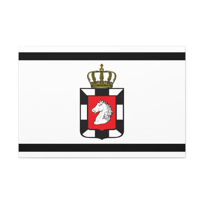 Flag of Herzogtum Lauenburg Germany - Canvas Wall Art - The Sticker Space