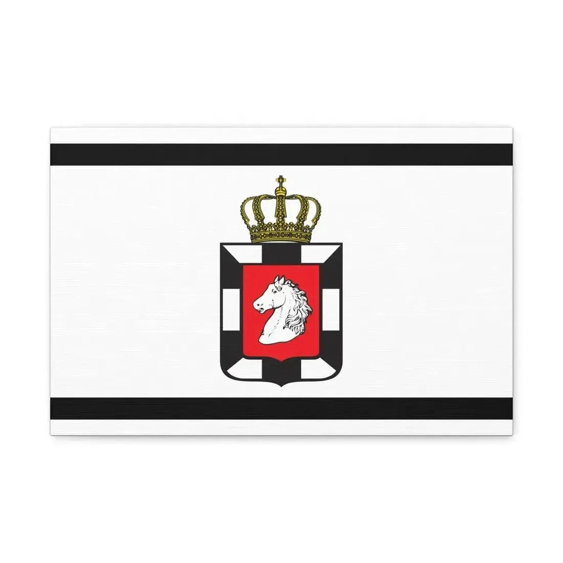 Flag of Herzogtum Lauenburg Germany - Canvas Wall Art - The Sticker Space