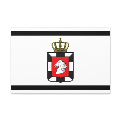 Flag of Herzogtum Lauenburg Germany - Canvas Wall Art - The Sticker Space