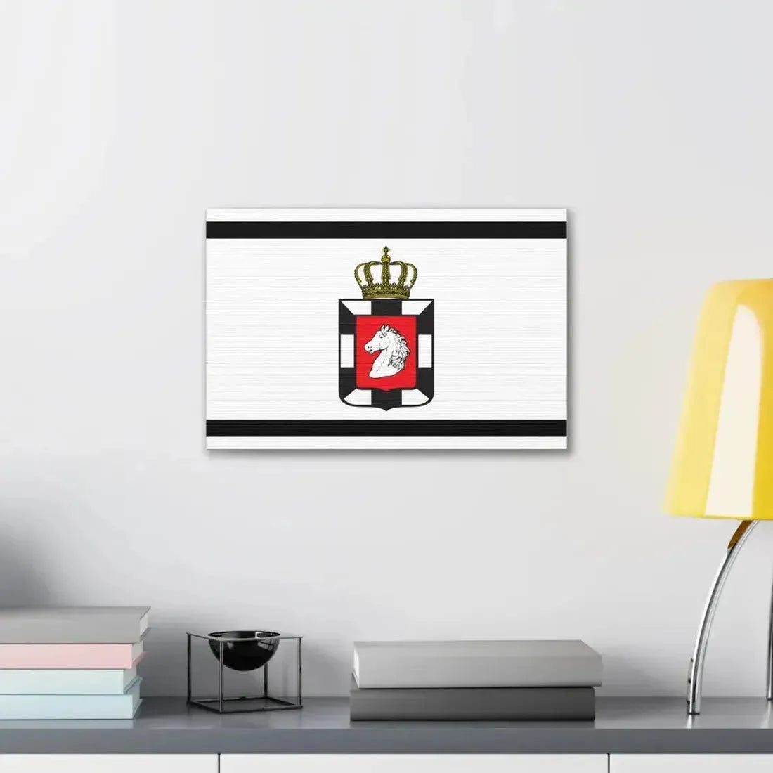 Flag of Herzogtum Lauenburg Germany - Canvas Wall Art - The Sticker Space