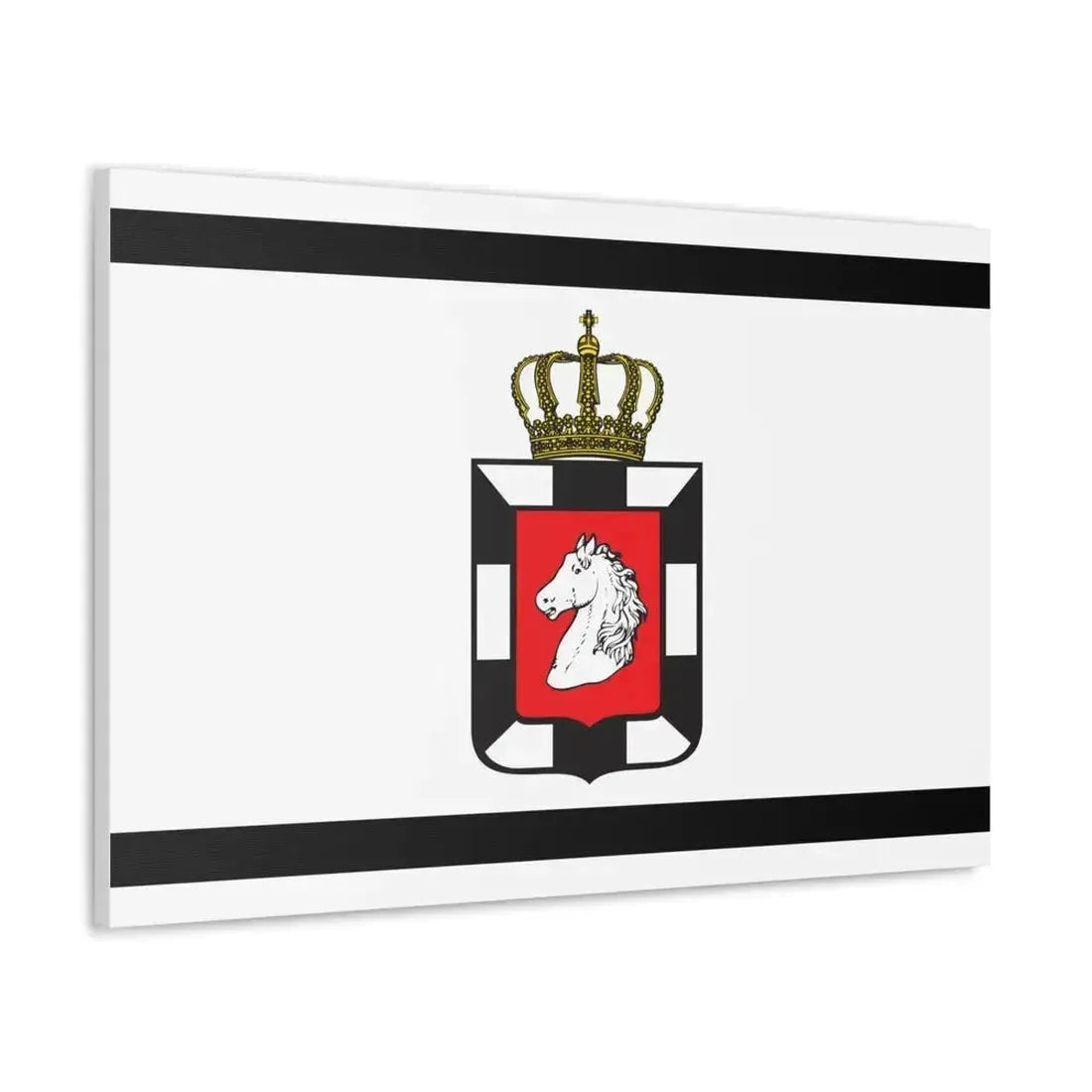 Flag of Herzogtum Lauenburg Germany - Canvas Wall Art - The Sticker Space