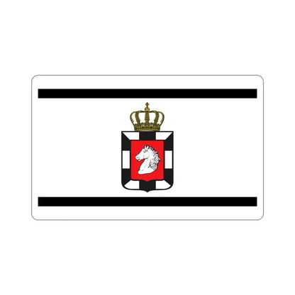 Flag of Herzogtum Lauenburg Germany STICKER Vinyl Die-Cut Decal 3 Inch - The Sticker Space