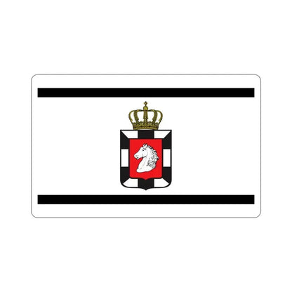 Flag of Herzogtum Lauenburg Germany STICKER Vinyl Die-Cut Decal 4 Inch - The Sticker Space