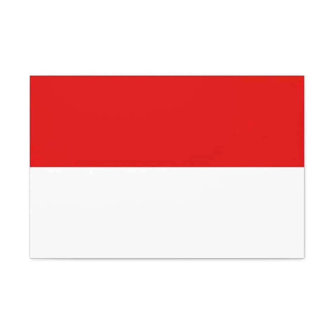 Flag of Hesse Germany - Canvas Wall Art 30" x 20" 1.25" - The Sticker Space