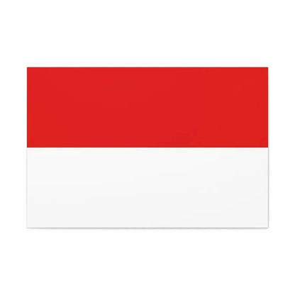 Flag of Hesse Germany - Canvas Wall Art 36" x 24" 1.25" - The Sticker Space