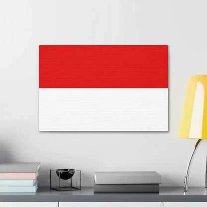 Flag of Hesse Germany - Canvas Wall Art - The Sticker Space