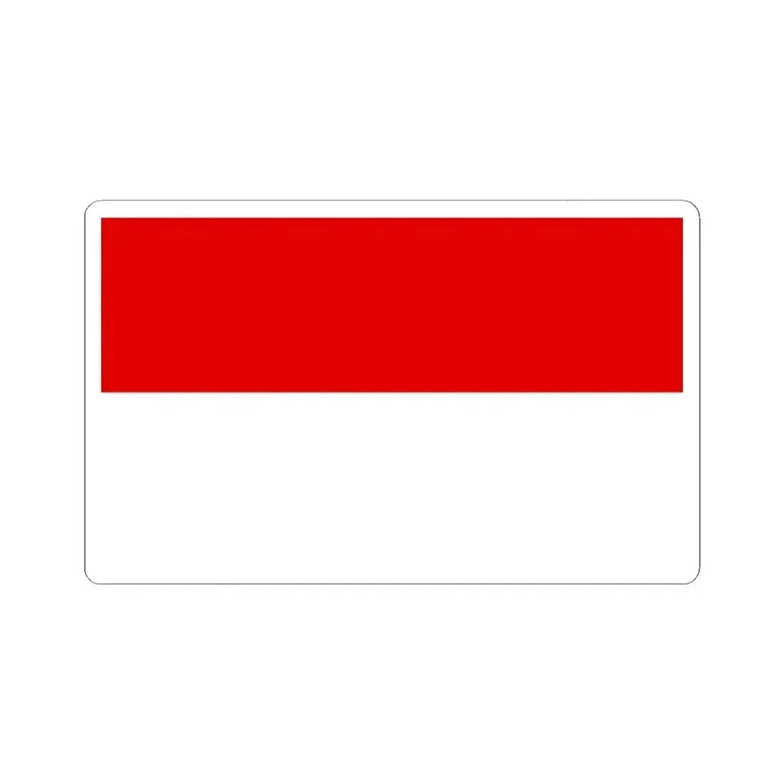 Flag of Hesse Germany - STICKER Vinyl Kiss-Cut Decal 2 Inch White - The Sticker Space