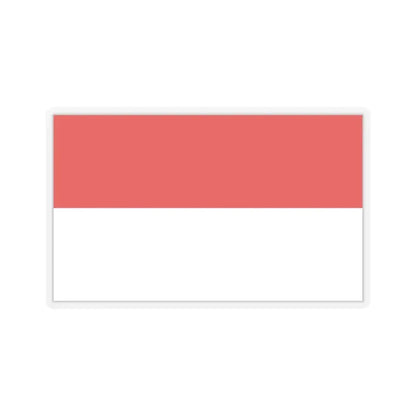 Flag of Hesse Germany - STICKER Vinyl Kiss-Cut Decal 3 Inch Transparent - The Sticker Space