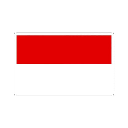 Flag of Hesse Germany - STICKER Vinyl Kiss-Cut Decal 3 Inch White - The Sticker Space