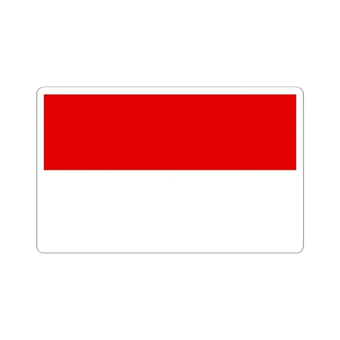 Flag of Hesse Germany - STICKER Vinyl Kiss-Cut Decal 4 Inch White - The Sticker Space