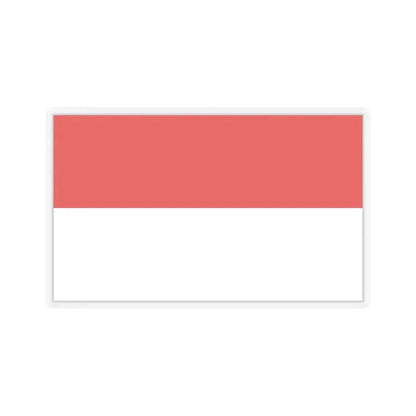 Flag of Hesse Germany - STICKER Vinyl Kiss-Cut Decal 6 Inch Transparent - The Sticker Space