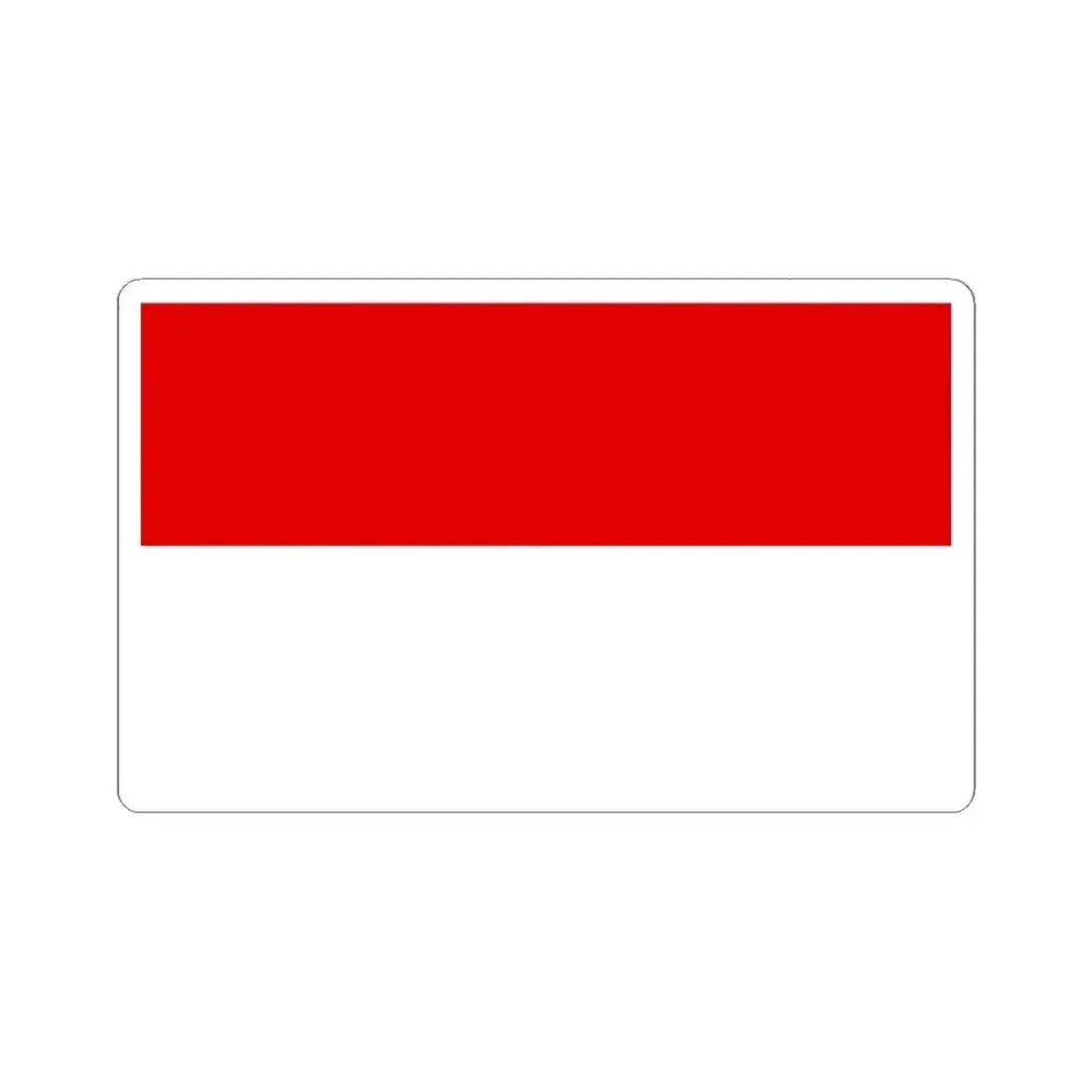 Flag of Hesse Germany - STICKER Vinyl Kiss-Cut Decal 6 Inch White - The Sticker Space