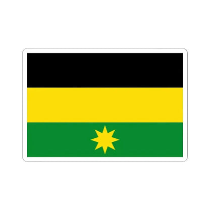 Flag of Heuvelland (Belgium) STICKER Vinyl Kiss-Cut Decal 2 Inch White - The Sticker Space