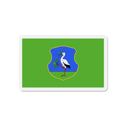 Flag of Heves County Hungary - Refrigerator Magnet - The Sticker Space