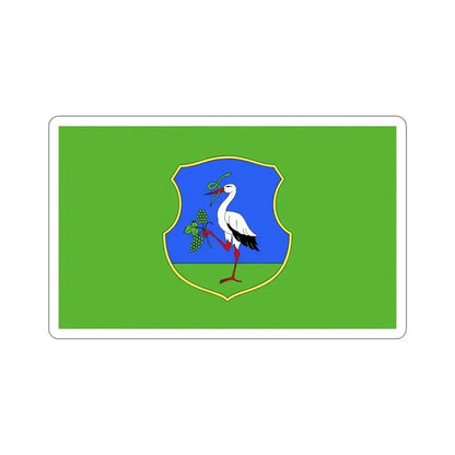 Flag of Heves County Hungary STICKER Vinyl Die-Cut Decal 4 Inch - The Sticker Space