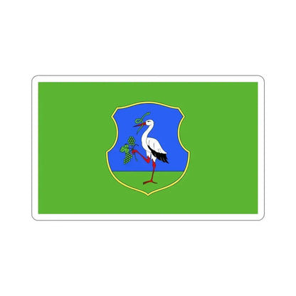 Flag of Heves County Hungary STICKER Vinyl Die-Cut Decal 5 Inch - The Sticker Space