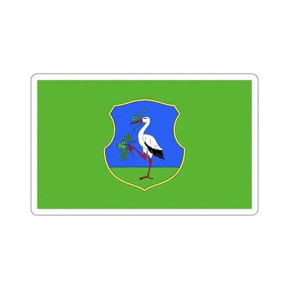 Flag of Heves County Hungary STICKER Vinyl Die-Cut Decal 6 Inch - The Sticker Space